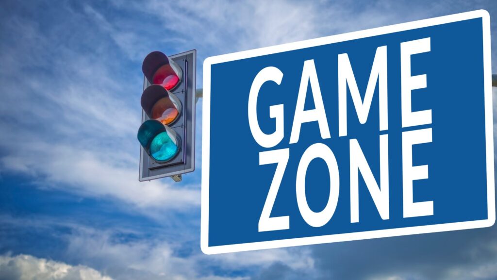 Gaming Zone Sign